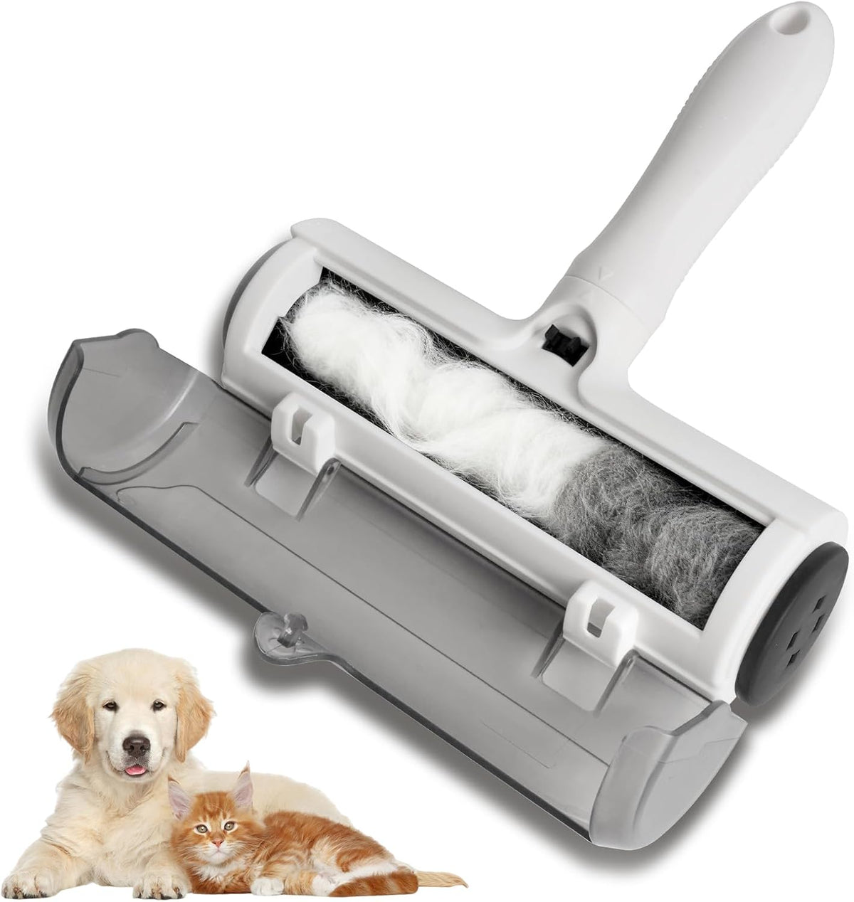 Pet Hair Remover Rollers,Lint Roller for Pet Hair (White)